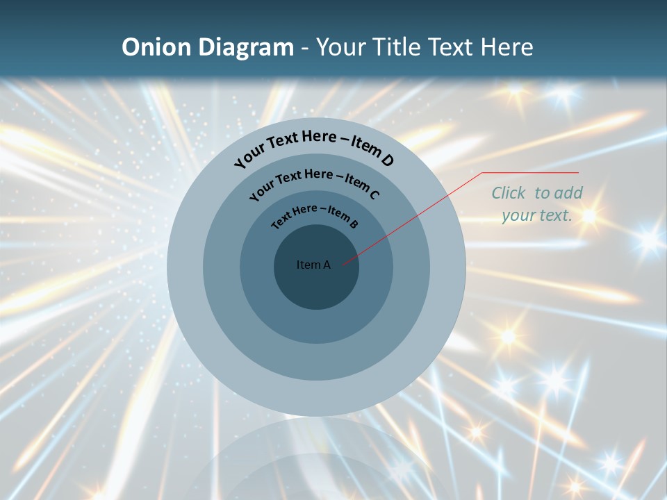 Illustration Light Rave PowerPoint Template