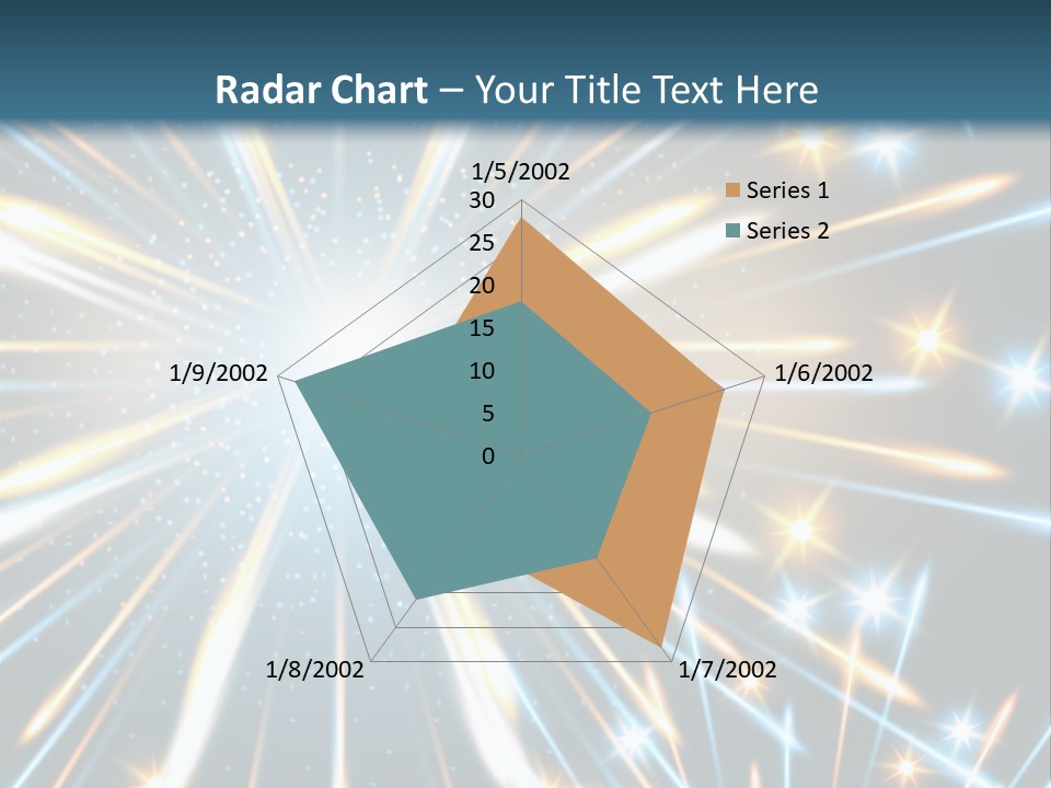 Illustration Light Rave PowerPoint Template