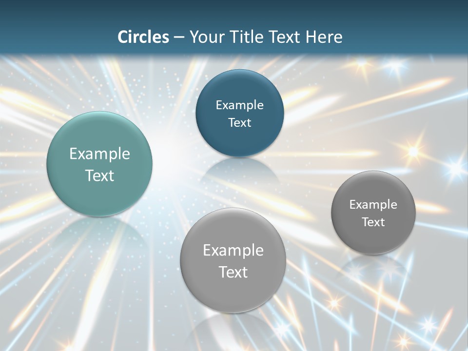 Illustration Light Rave PowerPoint Template