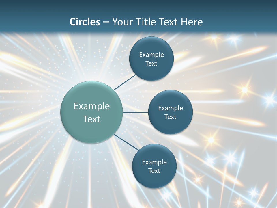 Illustration Light Rave PowerPoint Template