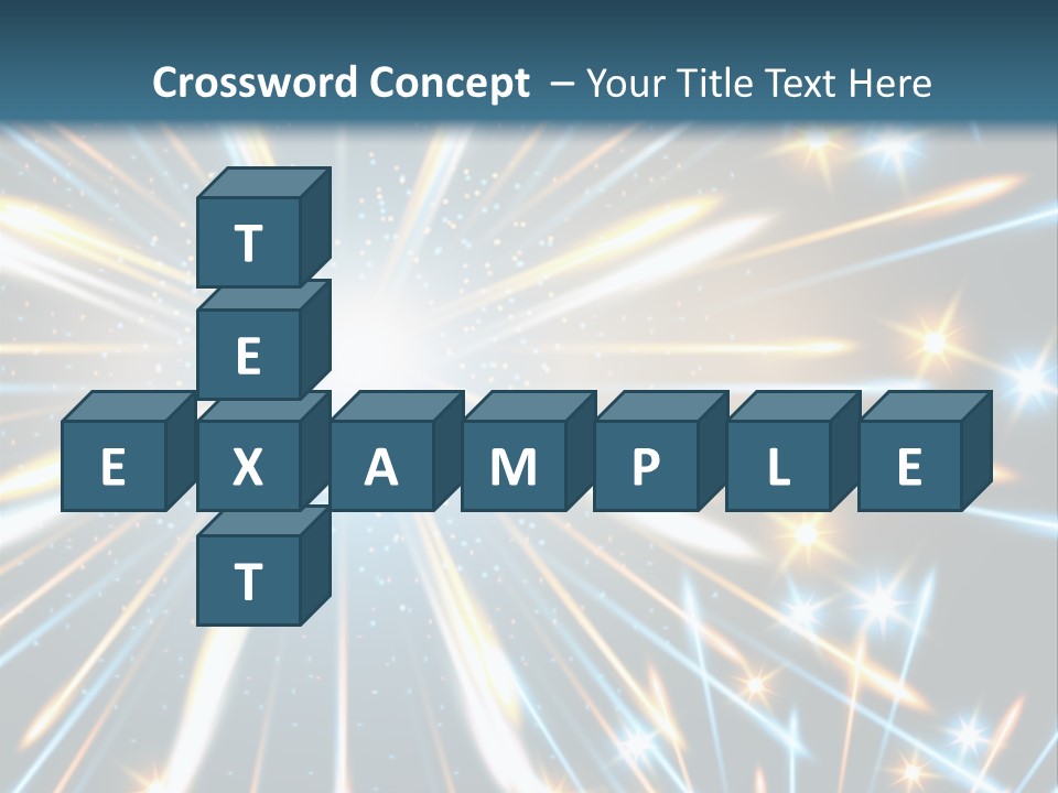 Illustration Light Rave PowerPoint Template