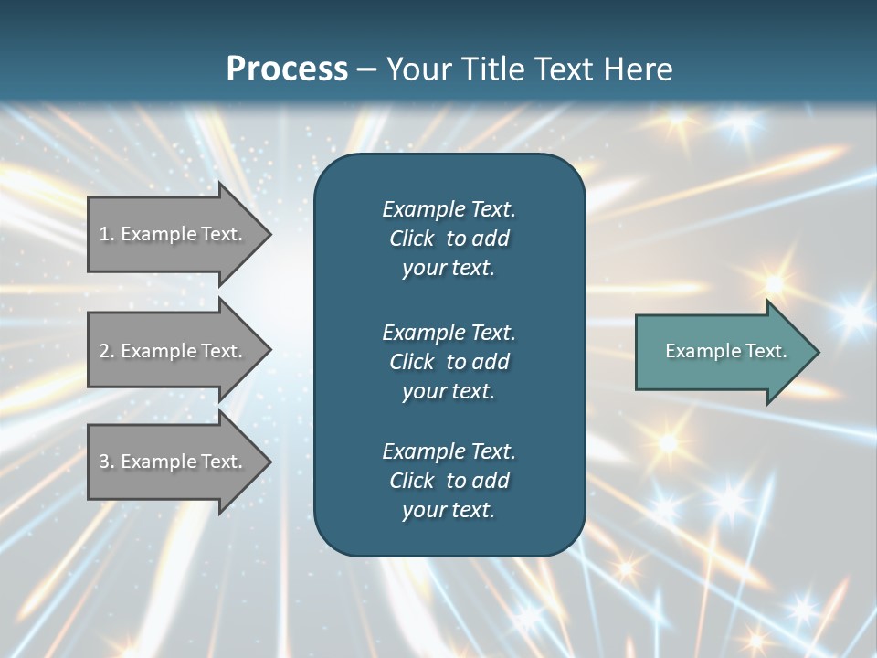Illustration Light Rave PowerPoint Template