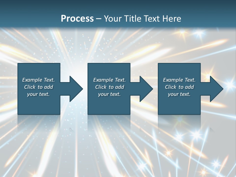 Illustration Light Rave PowerPoint Template