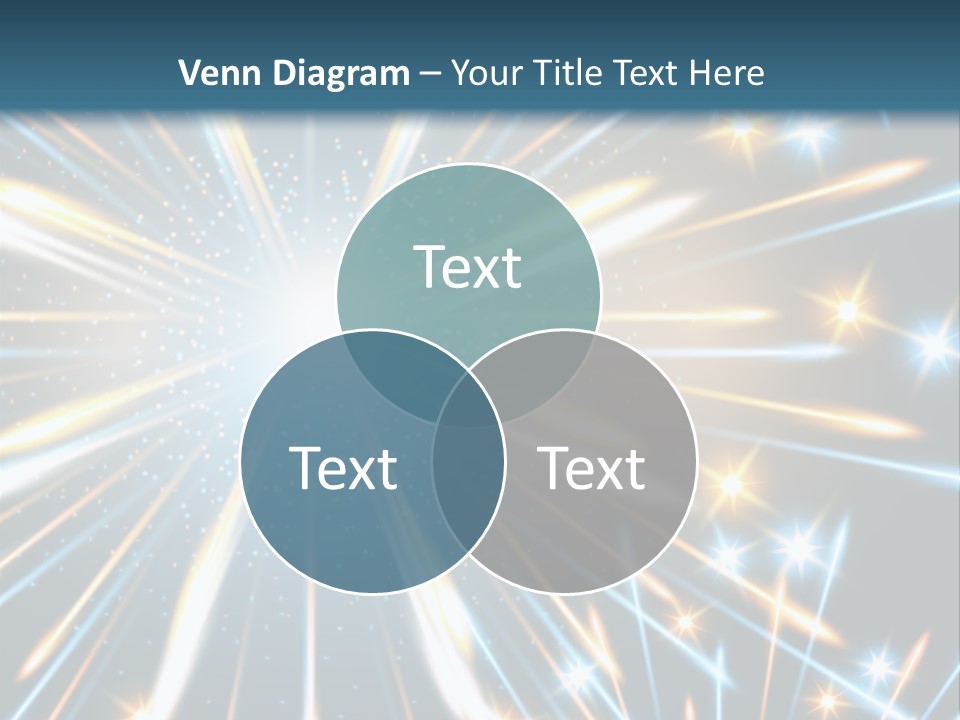 Illustration Light Rave PowerPoint Template