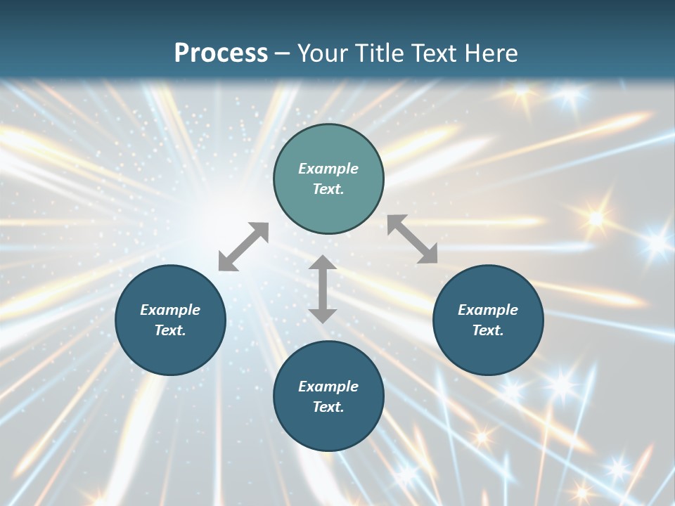 Illustration Light Rave PowerPoint Template