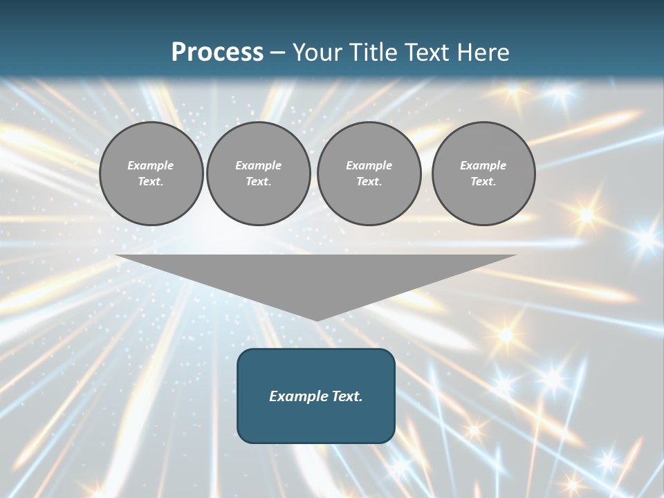 Illustration Light Rave PowerPoint Template