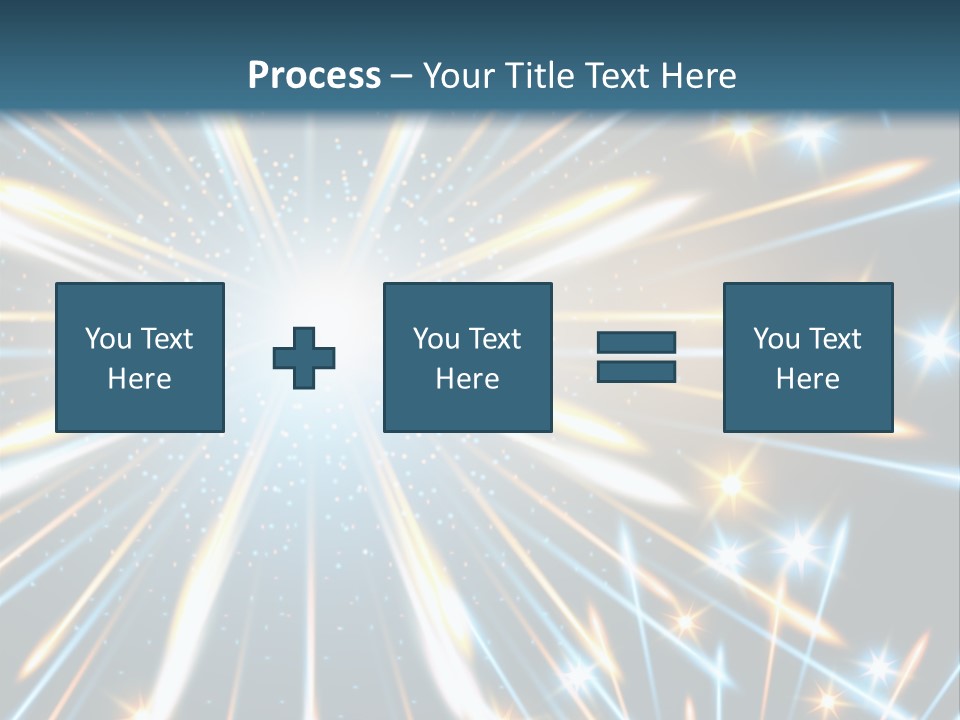 Illustration Light Rave PowerPoint Template