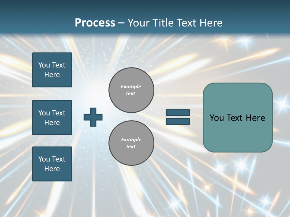 Illustration Light Rave PowerPoint Template