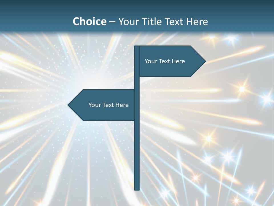 Illustration Light Rave PowerPoint Template