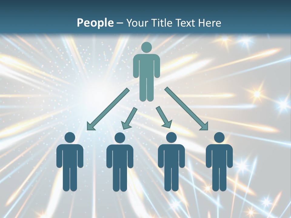 Illustration Light Rave PowerPoint Template