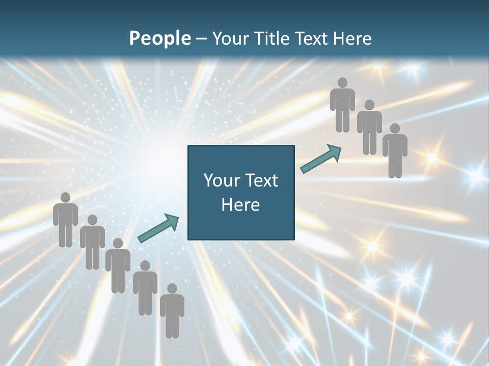 Illustration Light Rave PowerPoint Template