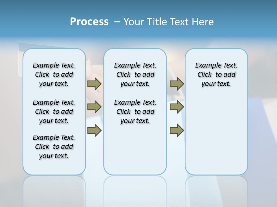 A Woman's Hand Holding A Credit Card And Shopping Bags PowerPoint Template