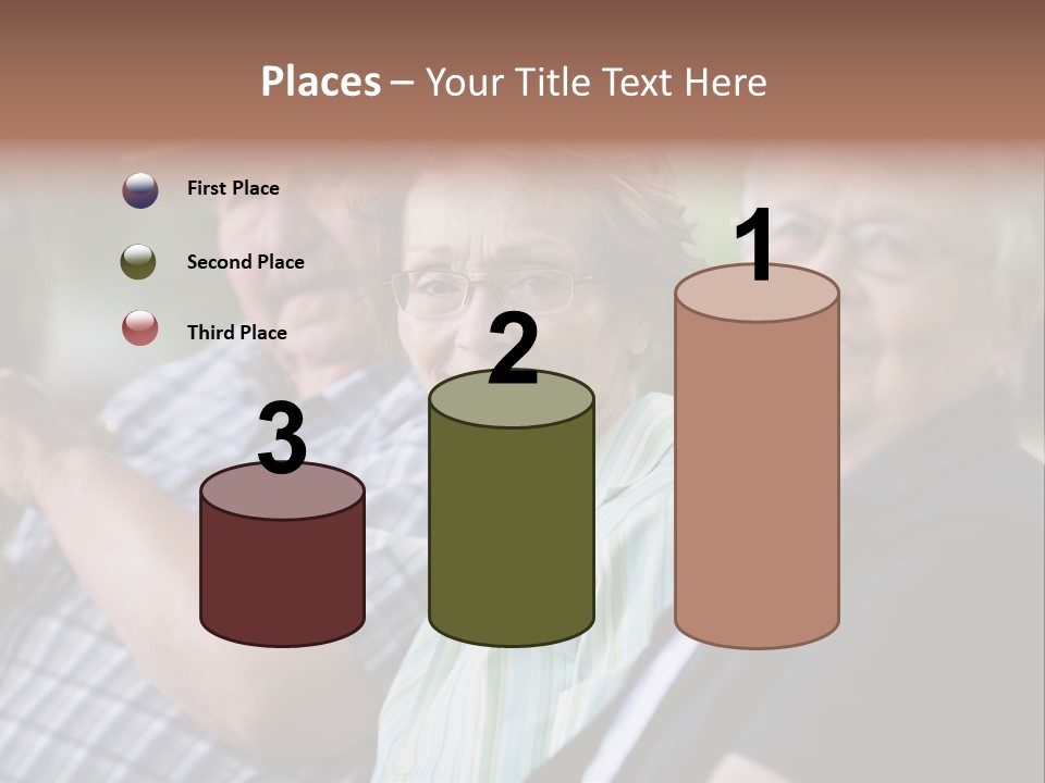 Happy Girl Adults PowerPoint Template