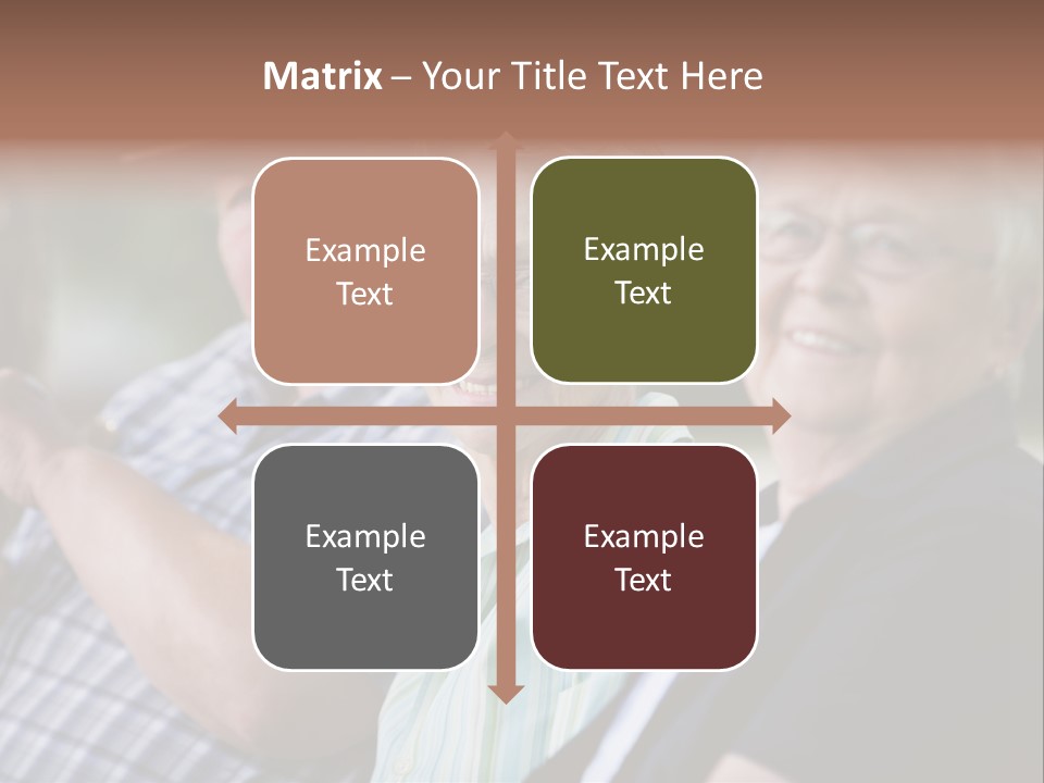 Happy Girl Adults PowerPoint Template