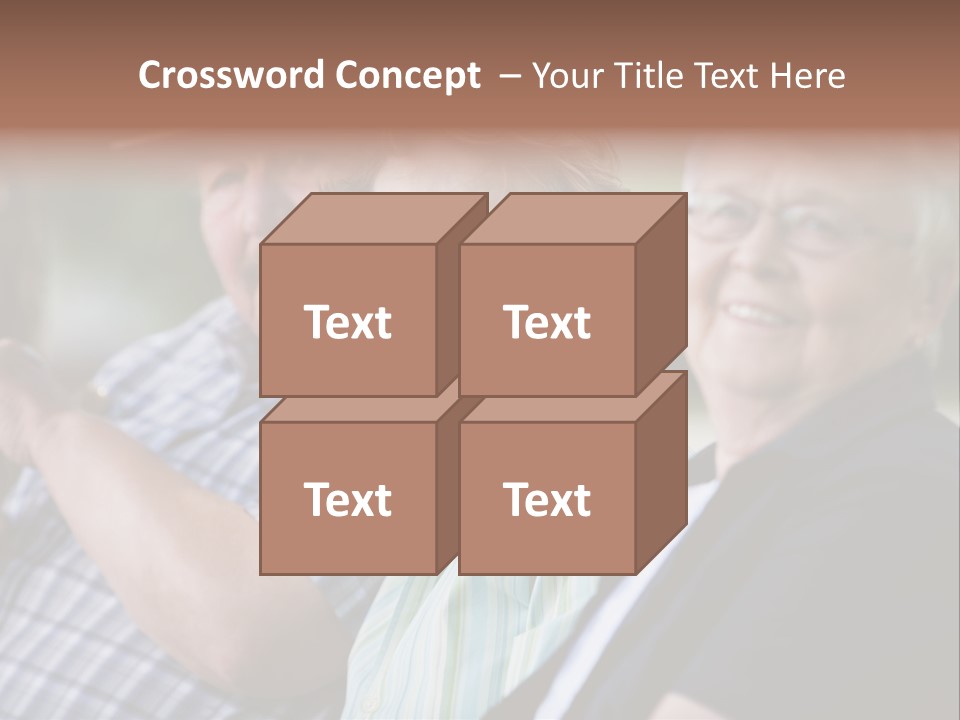 Happy Girl Adults PowerPoint Template