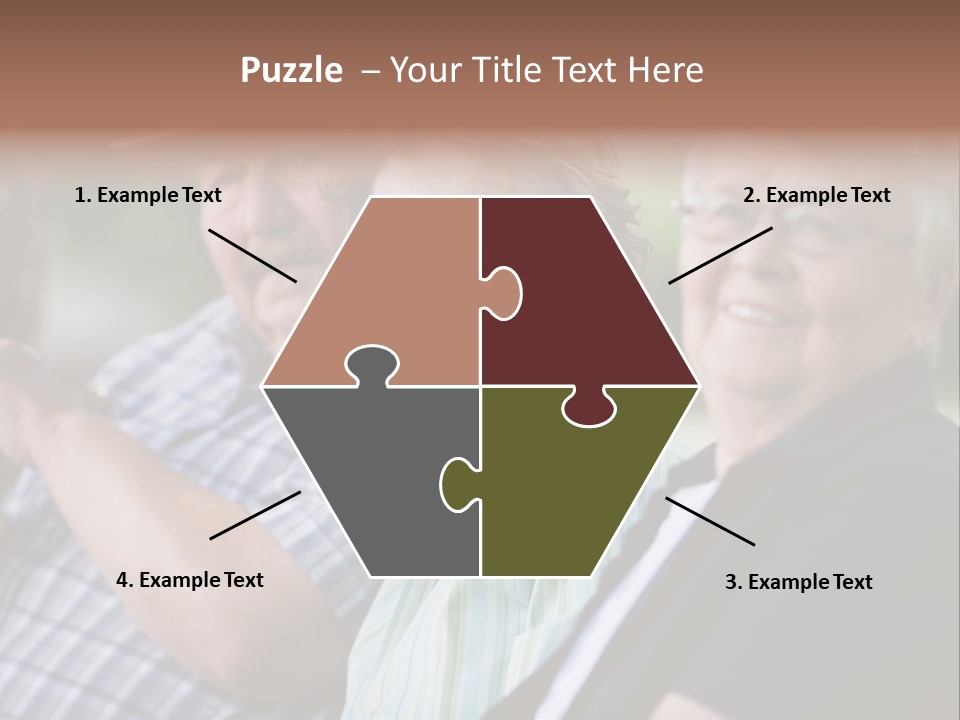 Happy Girl Adults PowerPoint Template