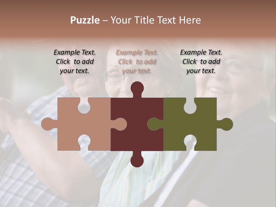 Happy Girl Adults PowerPoint Template