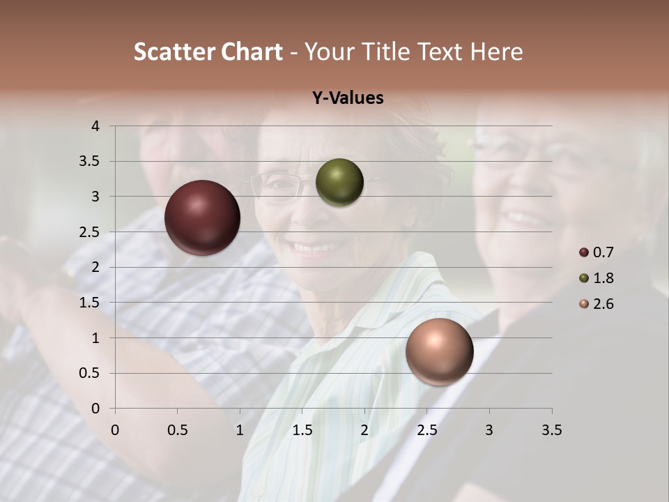 Happy Girl Adults PowerPoint Template