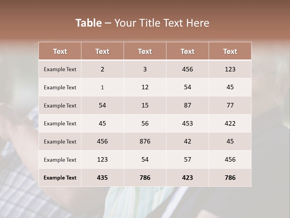 Happy Girl Adults PowerPoint Template