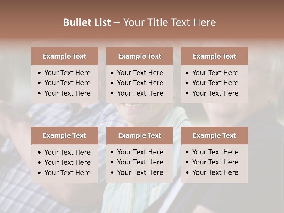 Happy Girl Adults PowerPoint Template