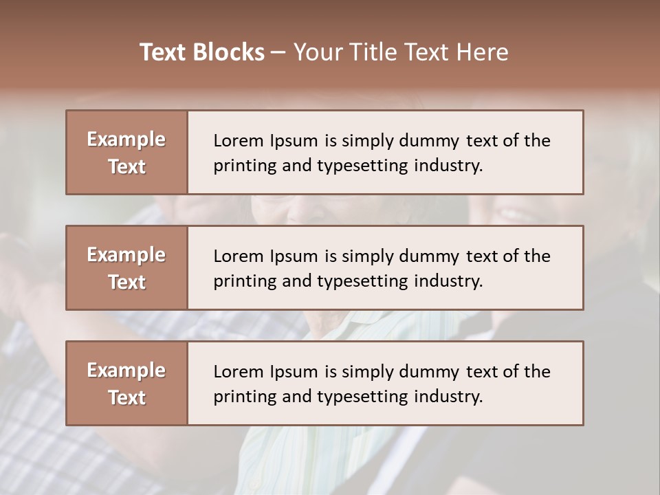 Happy Girl Adults PowerPoint Template