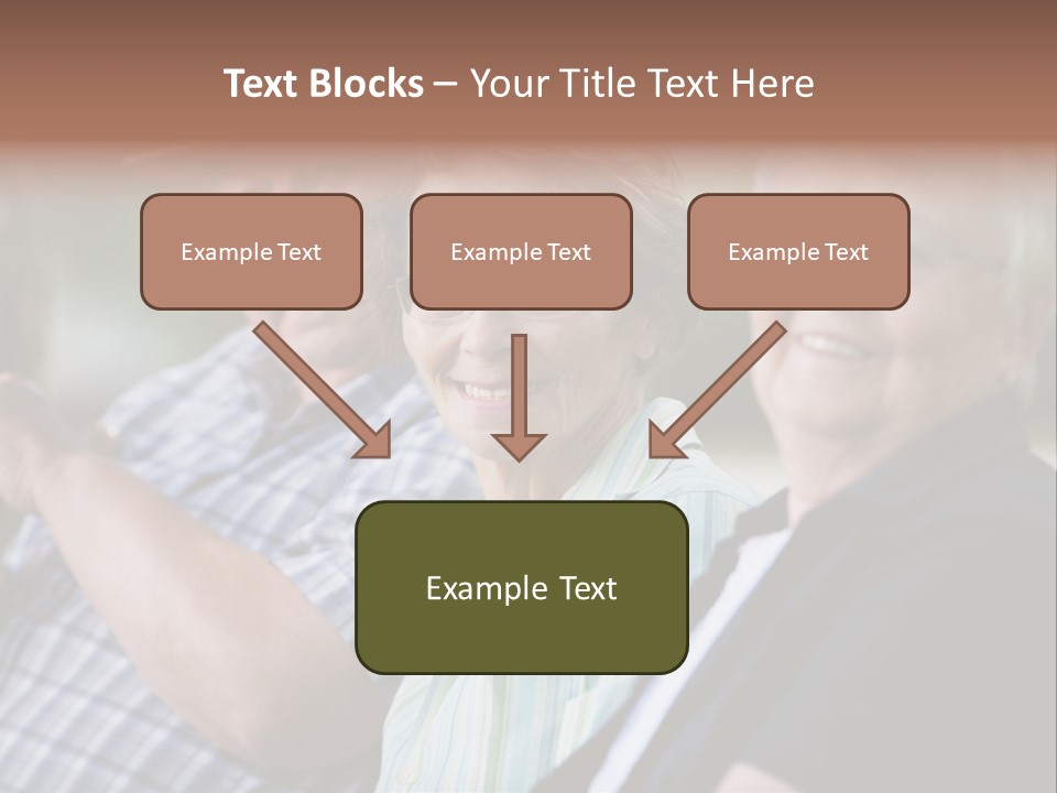 Happy Girl Adults PowerPoint Template