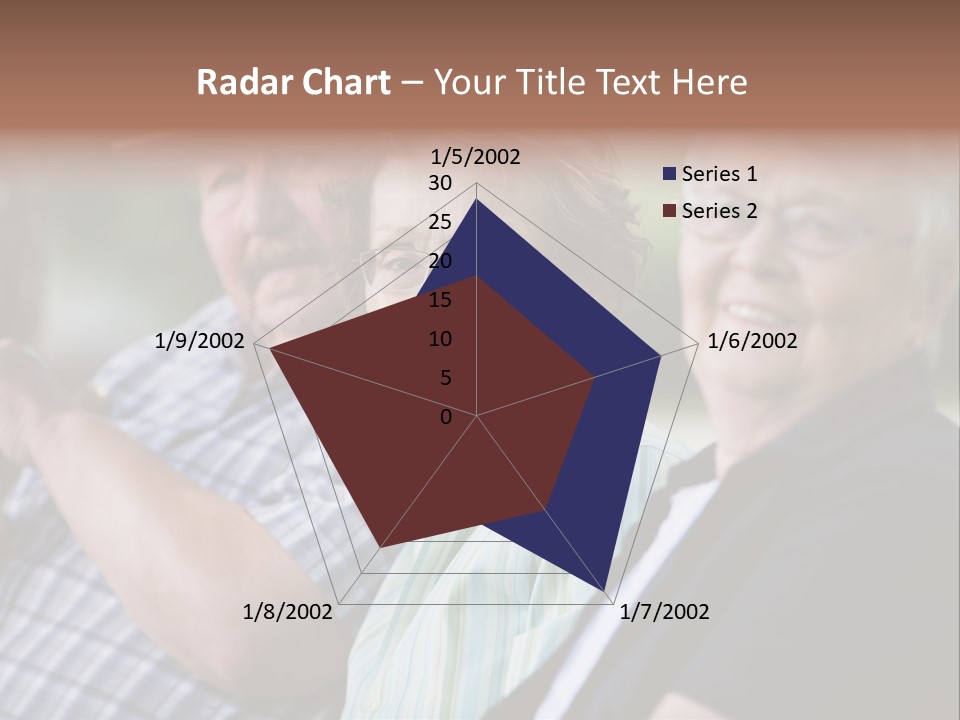 Happy Girl Adults PowerPoint Template