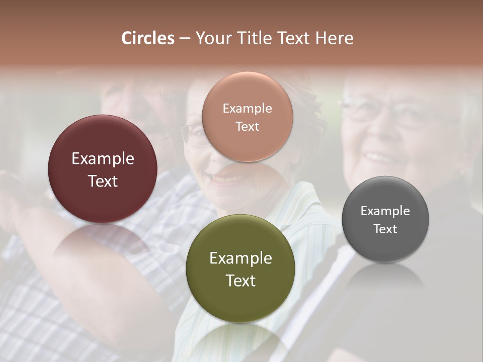 Happy Girl Adults PowerPoint Template