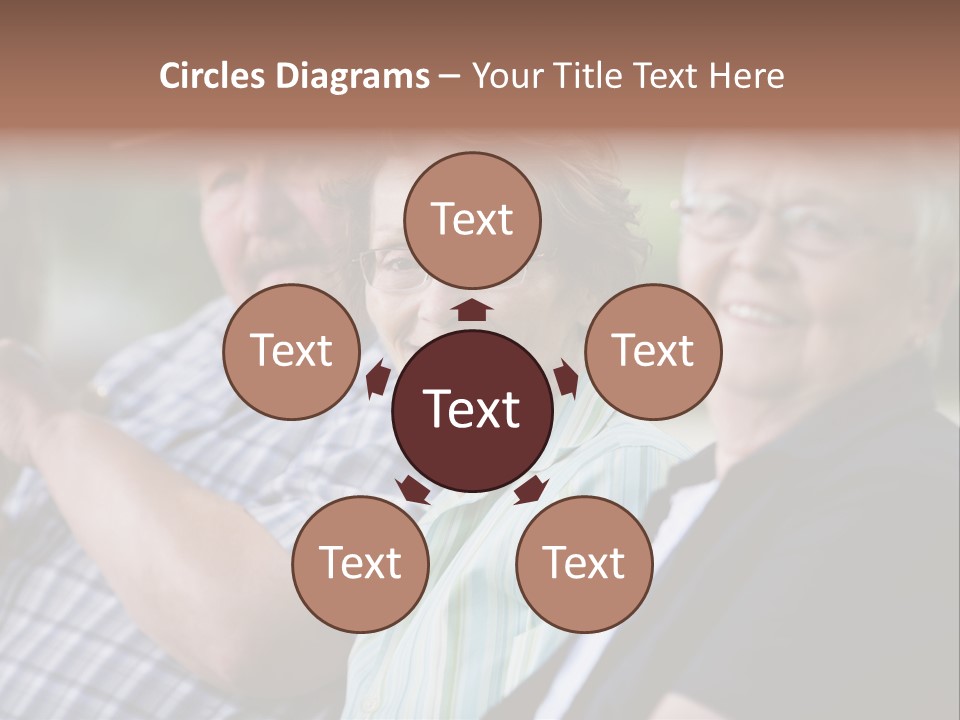 Happy Girl Adults PowerPoint Template