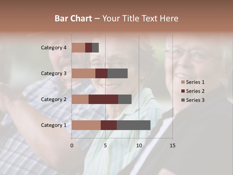 Happy Girl Adults PowerPoint Template