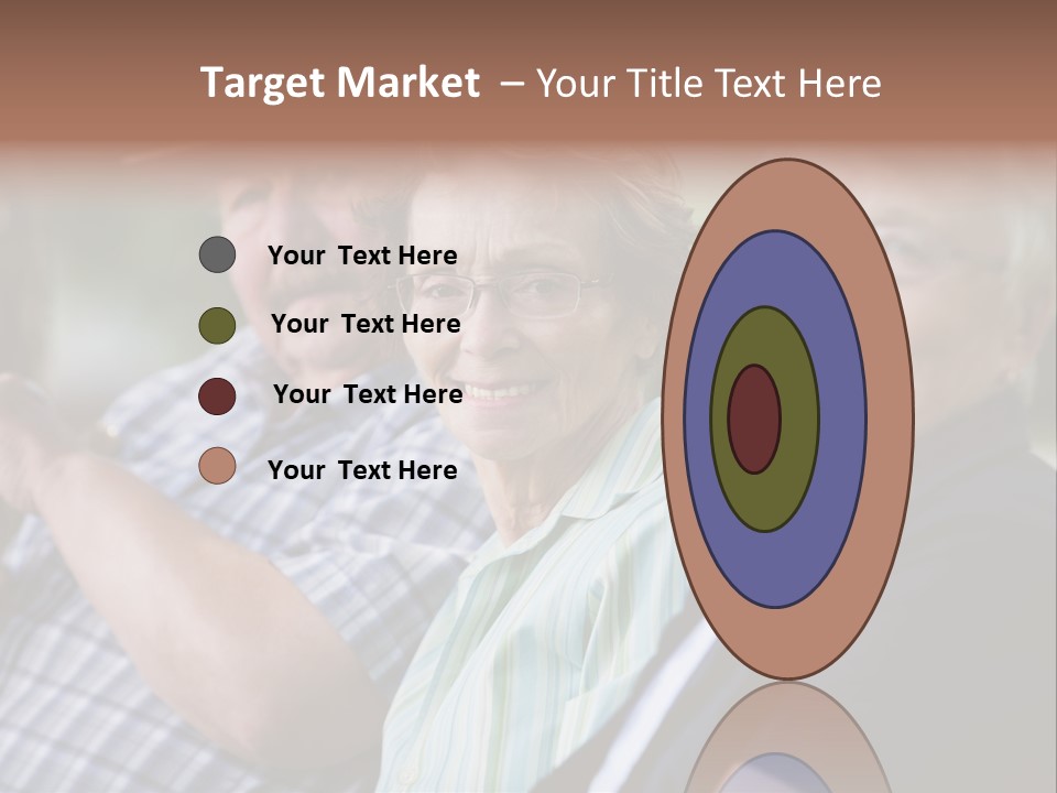 Happy Girl Adults PowerPoint Template