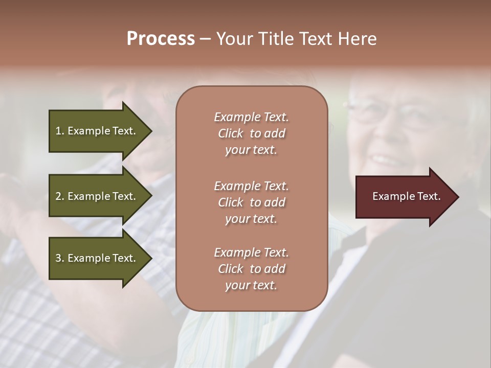Happy Girl Adults PowerPoint Template