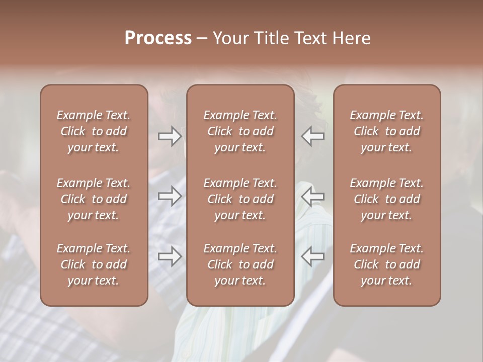 Happy Girl Adults PowerPoint Template