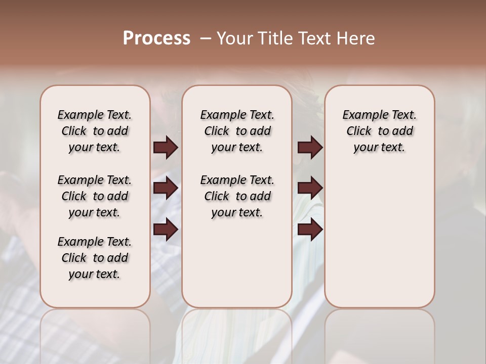 Happy Girl Adults PowerPoint Template