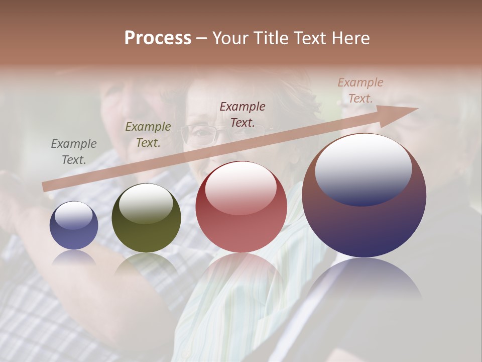 Happy Girl Adults PowerPoint Template