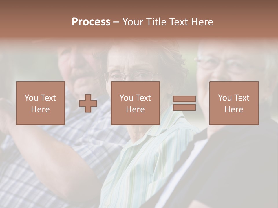 Happy Girl Adults PowerPoint Template