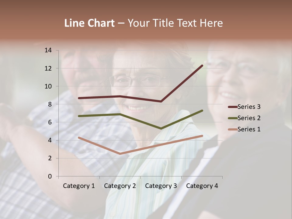 Happy Girl Adults PowerPoint Template