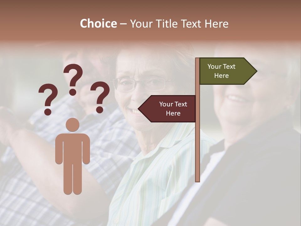 Happy Girl Adults PowerPoint Template