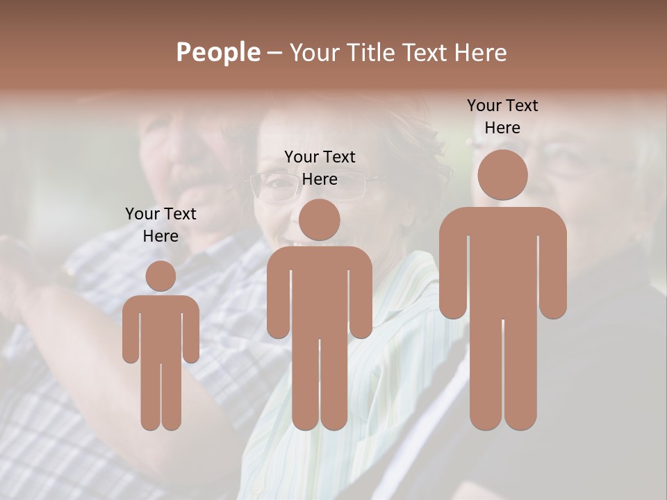 Happy Girl Adults PowerPoint Template