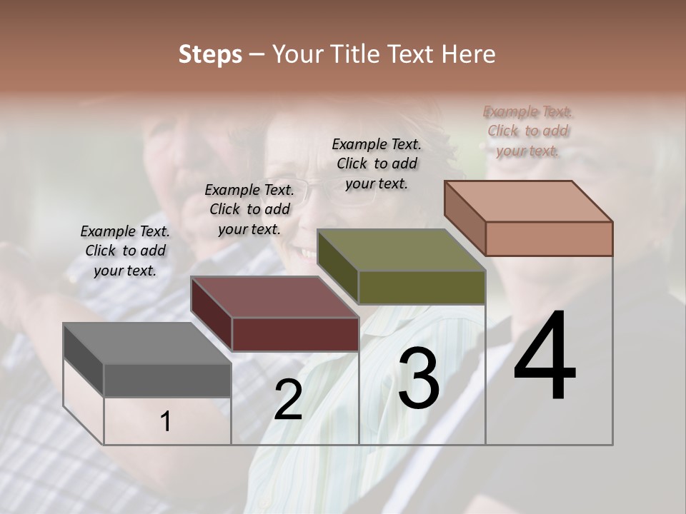 Happy Girl Adults PowerPoint Template