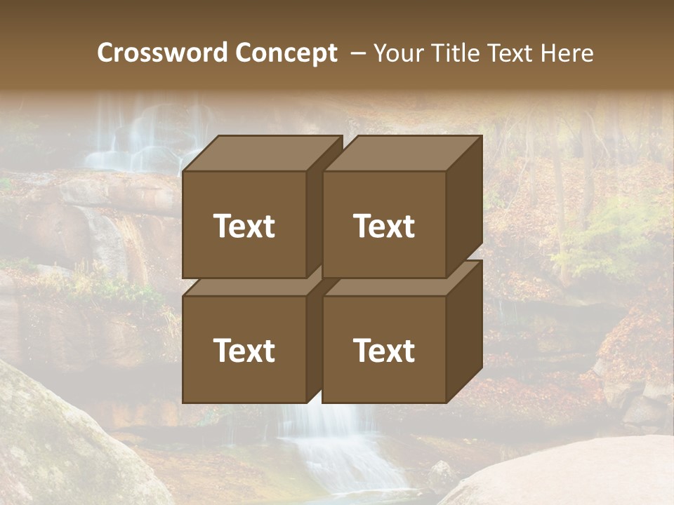 Flow Clean Ukrainian PowerPoint Template