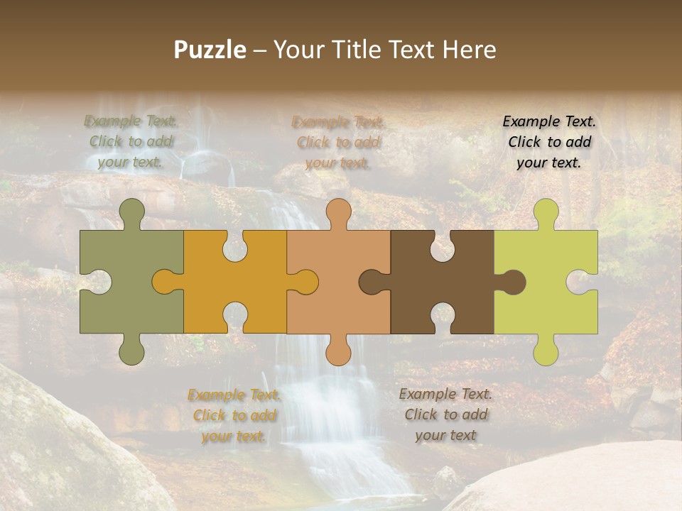 Flow Clean Ukrainian PowerPoint Template