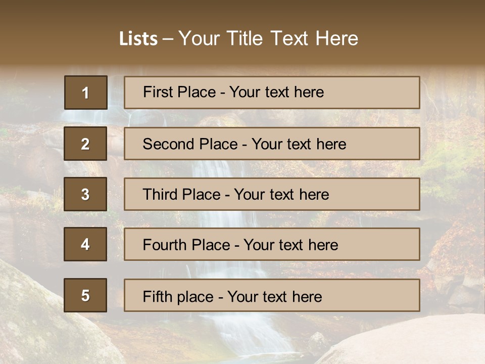 Flow Clean Ukrainian PowerPoint Template