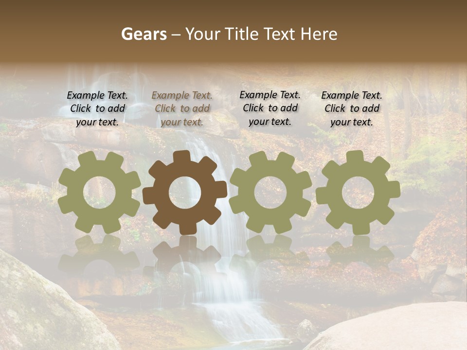 Flow Clean Ukrainian PowerPoint Template