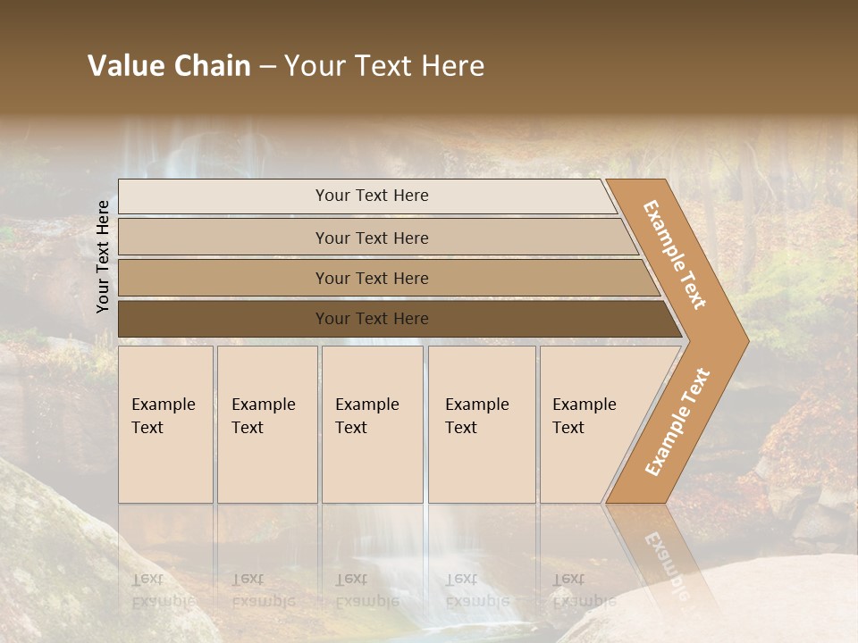 Flow Clean Ukrainian PowerPoint Template