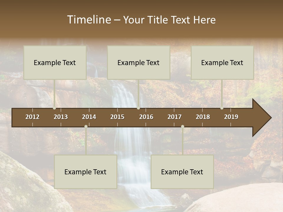 Flow Clean Ukrainian PowerPoint Template