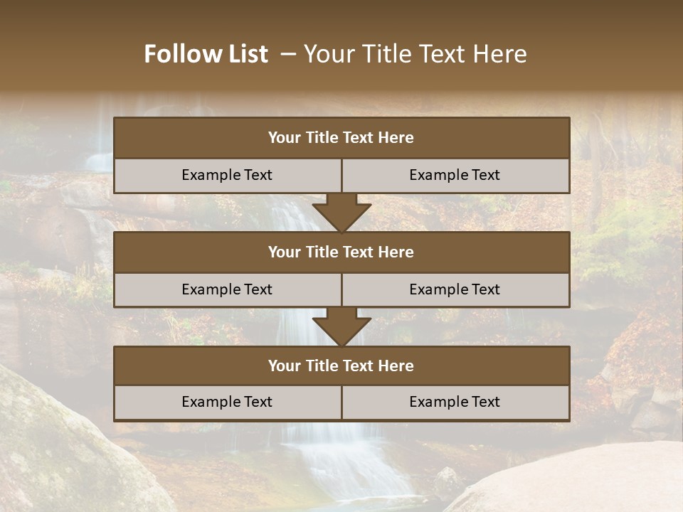 Flow Clean Ukrainian PowerPoint Template