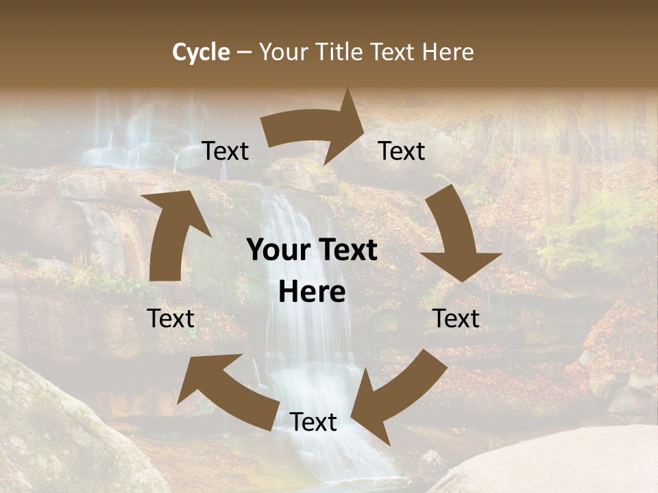 Flow Clean Ukrainian PowerPoint Template