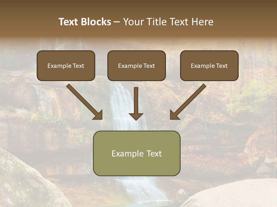 Flow Clean Ukrainian PowerPoint Template
