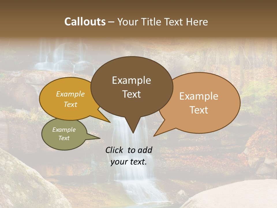 Flow Clean Ukrainian PowerPoint Template